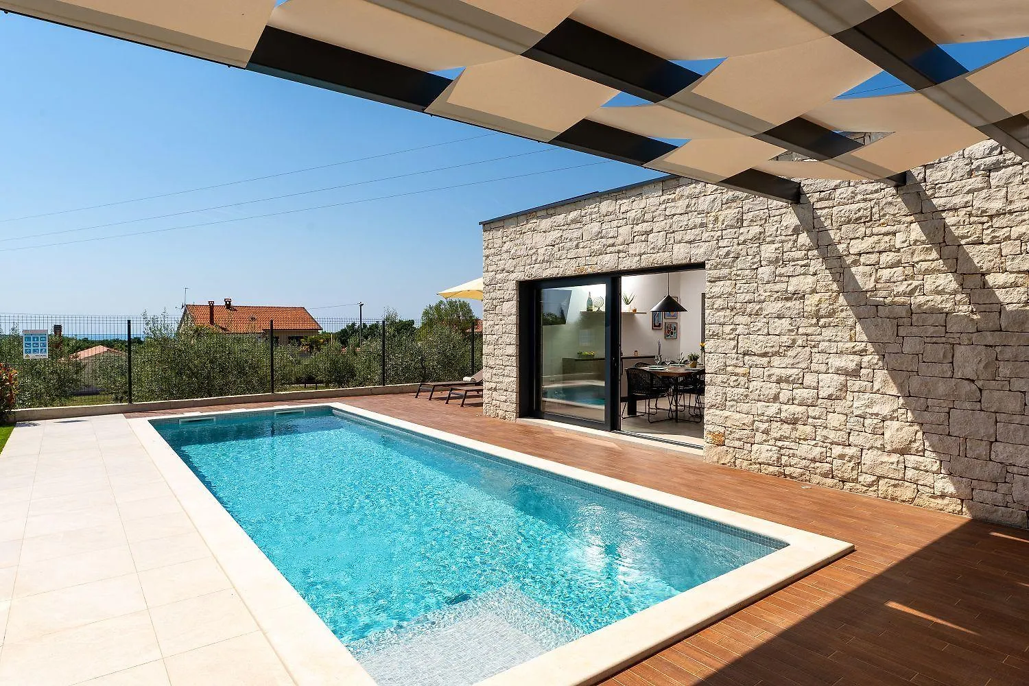 Absolute Traumvilla Mit Pool, Sauna, Whirlpool, 6 Bikes, Tischtennis, Outdoor-Kueche, Grillkamin Stuti Ferienhaus